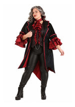 Women's Plus Size Exquisite Vampire Costume - US 7337