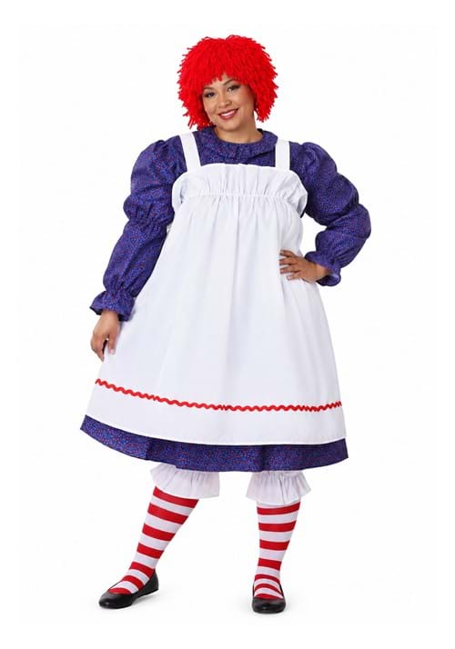 Plus Size Fairytale Rag Doll Costume - US 3948