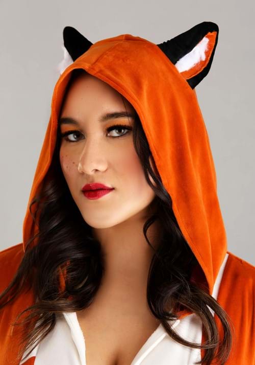 Plus Size Fierce Fox Costume Romper for Women - US 0244