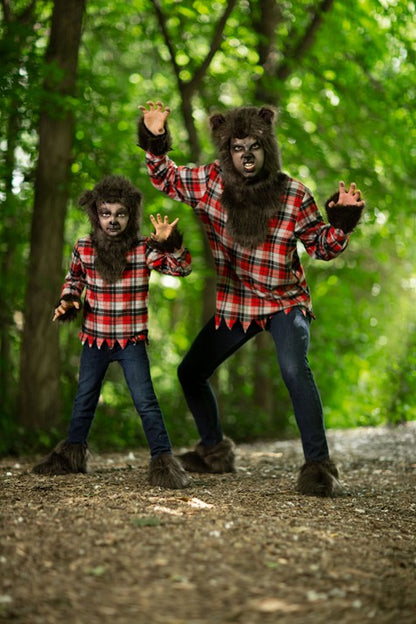 Plus Size Fierce Werewolf Adult Costume - US 5334