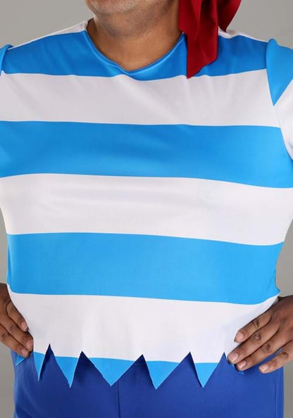 Plus Size First Mate Costume for Men - US 3551