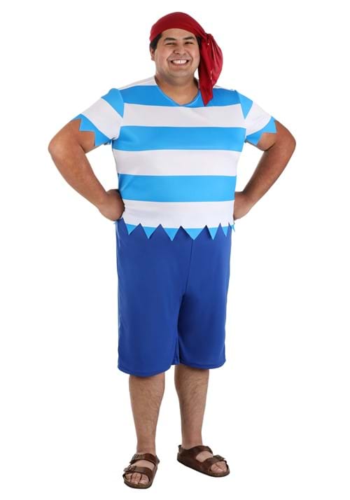 Plus Size First Mate Costume for Men - US 3551