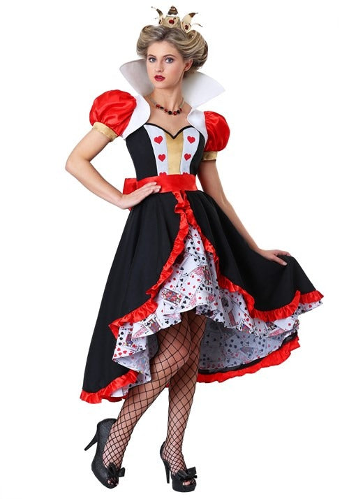 Women's Plus Size Flirty Queen of Hearts Costume - US 0654