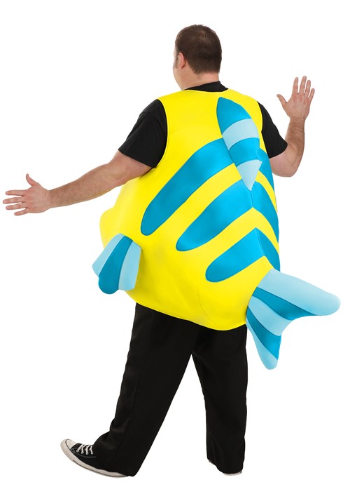 Disney The Little Mermaid Plus Size Flounder Costume - US 8702