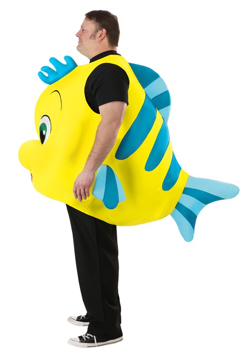 Disney The Little Mermaid Plus Size Flounder Costume - US 8702