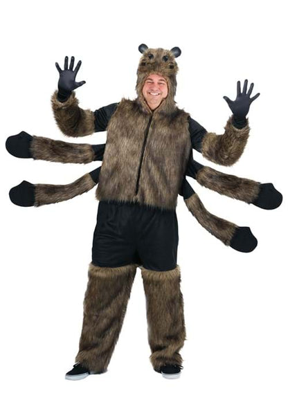 Plus Size Adult Furry Spider Costume - US 7555