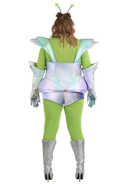 Plus Size Galactic Alien Babe Costume for Women - US 9504
