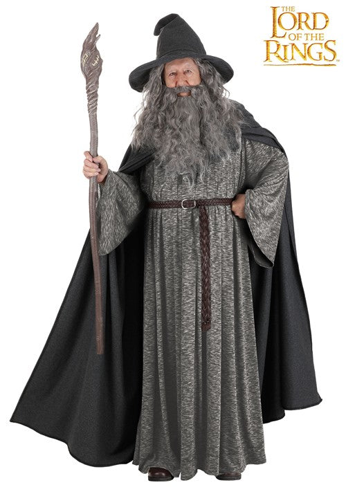 Plus Size Gandalf Lord of the Rings Men's Costume - US 4257