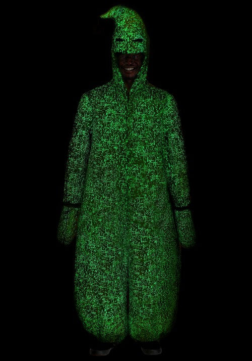 Adult Plus Size Glow in the Dark Disney Oogie Boogie Costume - US 0306