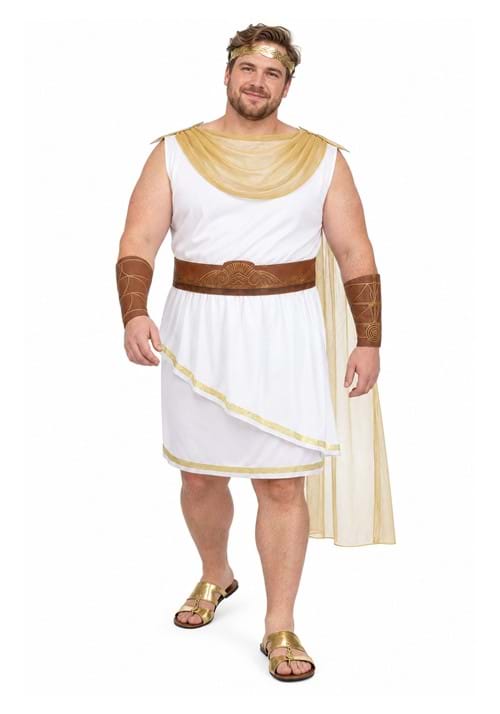 Plus Size God Costume for Men - US 9818