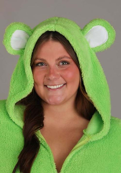 Plus Size Good Luck Bear Romper Costume for Women - US 8779