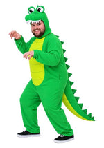 Plus Size Goofy Gator Costume for Adults - US 1556
