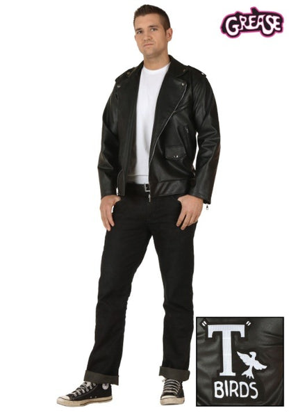 Plus Size Grease Authentic T-Birds Jacket Costume - US 6087