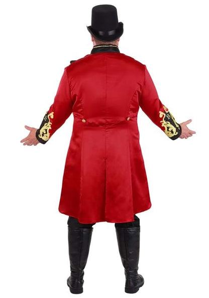Plus Size Greatest Showman P.T. Barnum Ringmaster Costume for Men - US 7287