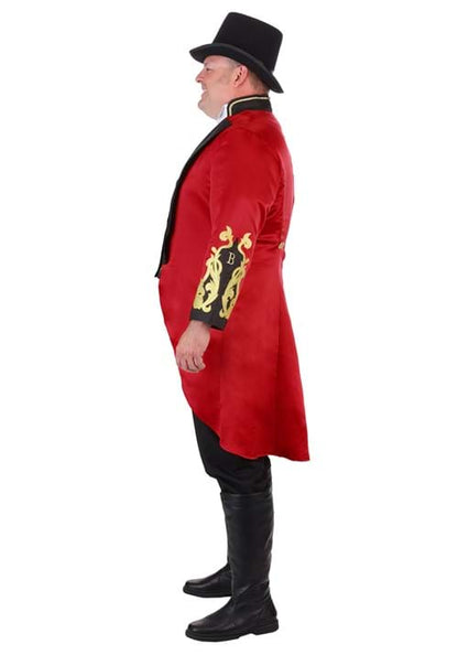 Plus Size Greatest Showman P.T. Barnum Ringmaster Costume for Men - US 7287