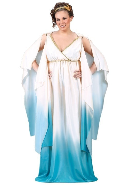 Plus Size Greek Goddess Costume for Women - US 0045