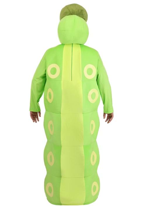 Plus Size Green Caterpillar Costume for Adults - US 6298