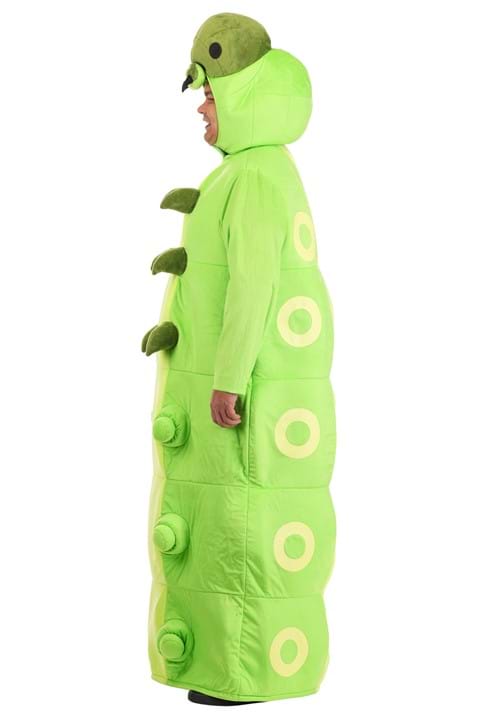 Plus Size Green Caterpillar Costume for Adults - US 6298
