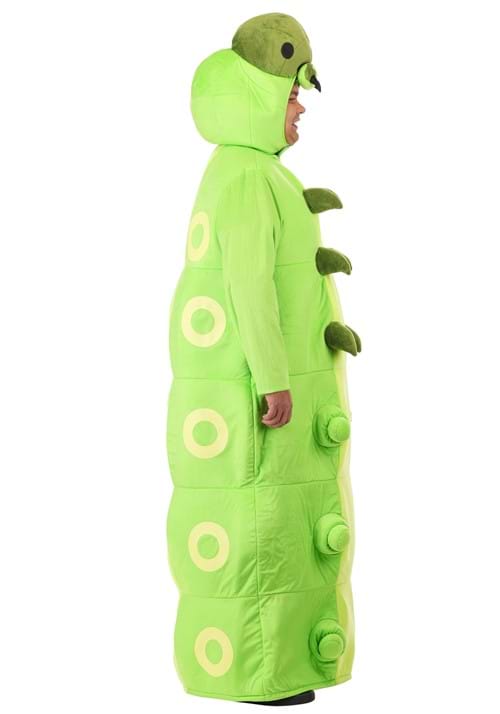 Plus Size Green Caterpillar Costume for Adults - US 6298