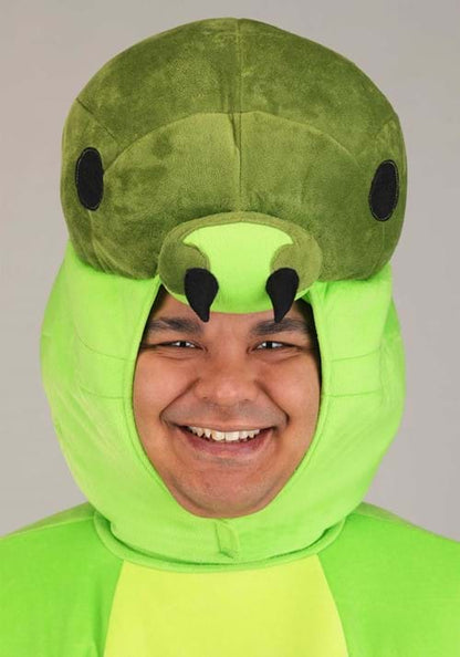 Plus Size Green Caterpillar Costume for Adults - US 6298