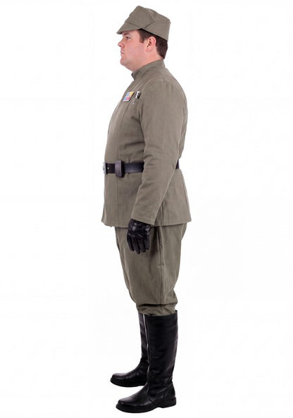 Plus Size Star Wars Green Imperial Officer Costume for Men - US 4945
