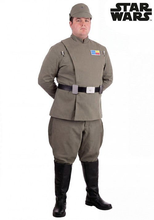 Plus Size Star Wars Green Imperial Officer Costume for Men - US 4945