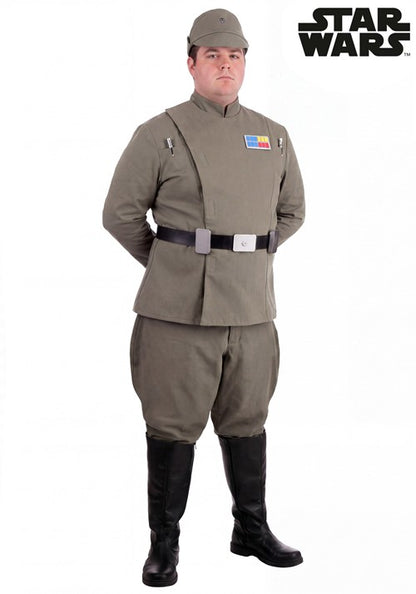 Plus Size Star Wars Green Imperial Officer Costume for Men - US 4945