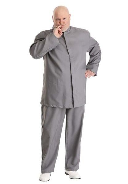 Plus Size Men's Grey Suit Costume - US 4768