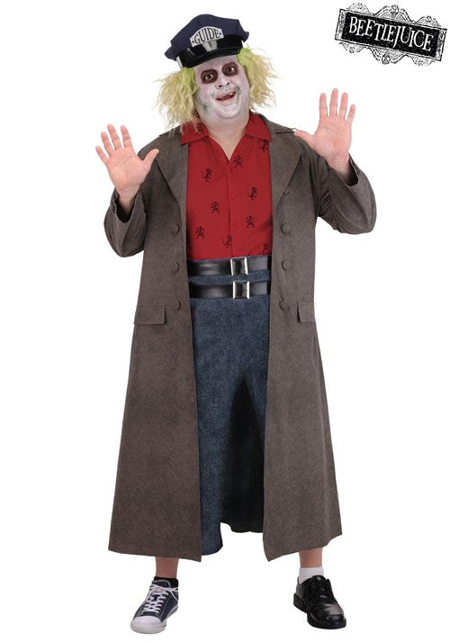 Plus Size Guide Beetlejuice Costume for Men - US 5687
