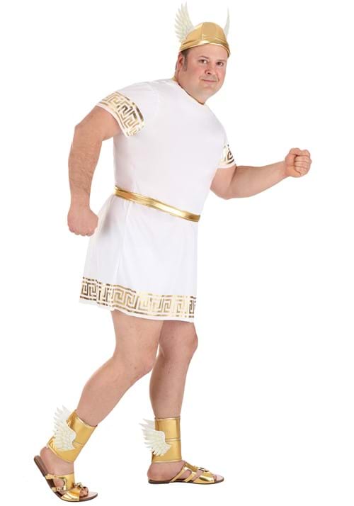 Men's Plus Size Hermes Costume - US 9616