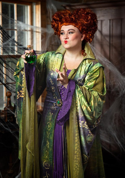 Winifred Sanderson Costume for Plus Size Women from Disney's Hocus Pocus - US 3482