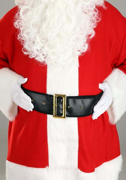 Plus Size Holiday Santa Claus Costume for Men - US 3062
