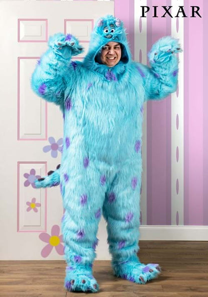 Disney Monsters Inc Plus Size Hooded Sulley Costume - US 8086