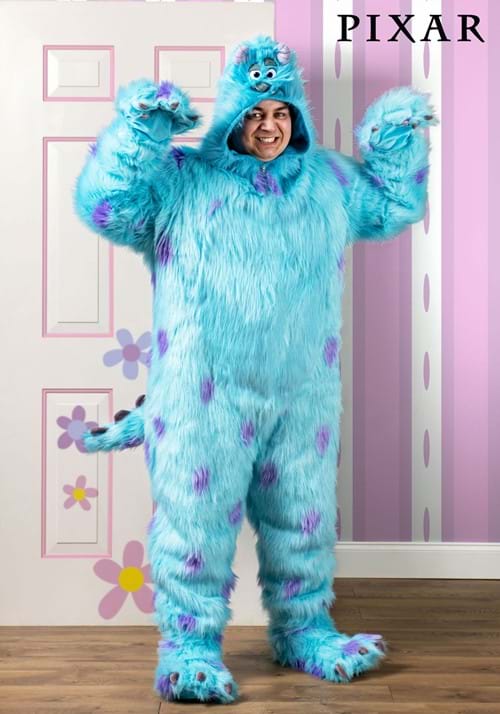 Disney Monsters Inc Plus Size Hooded Sulley Costume - US 8086