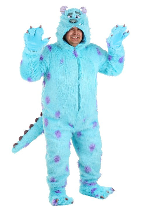 Disney Monsters Inc Plus Size Hooded Sulley Costume - US 8086
