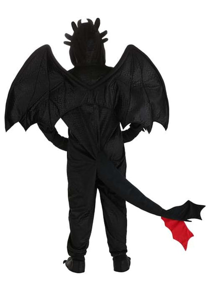 Plus Size How to Train Your Dragon Toothless Costume for Adults - US 6119