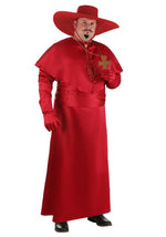 Men's Plus Size Red Inquisitor Costume - US 1322