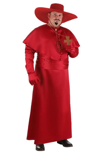 Men's Plus Size Red Inquisitor Costume - US 1322