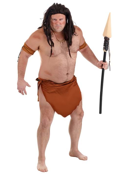 Jungle Man Plus Size Costume for Men - US 1383