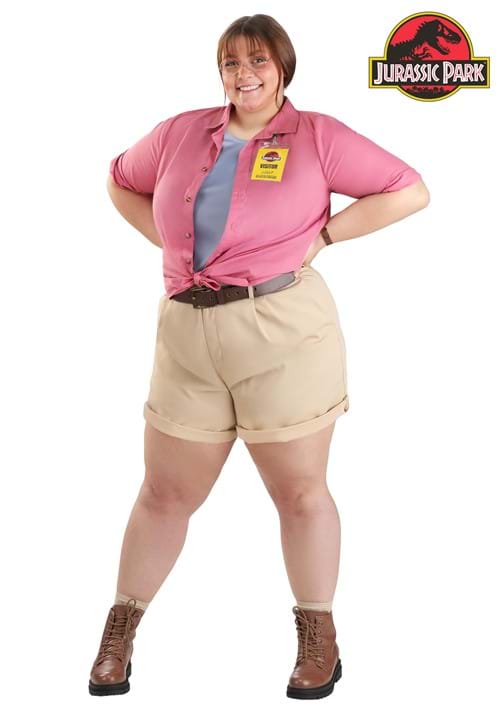 Plus Size Women's Jurassic Park Dr. Ellie Sattler Costume - US 2481