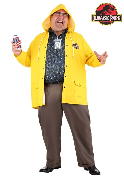 Plus Size Jurassic Park Dennis Nedry Costume for Men - US 1195