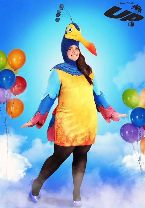 Women's Plus Size Disney and Pixar Up Kevin Costume Dress - US 5584