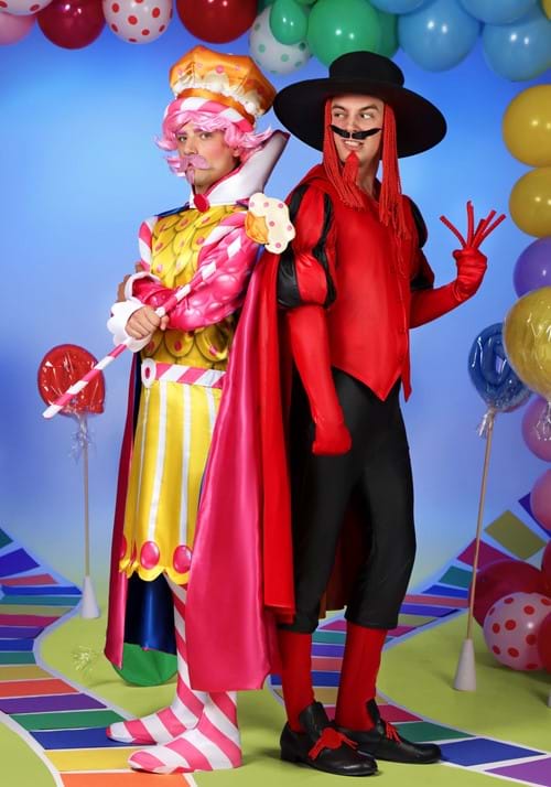 Men's Plus Size Candyland King Kandy Costume - US 7894
