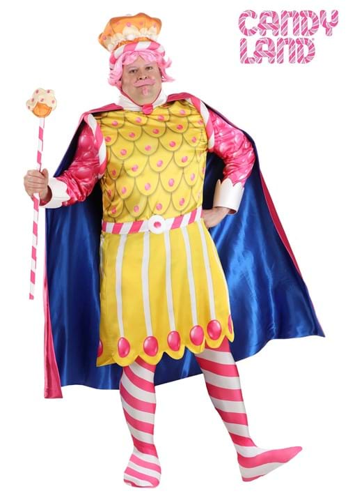 Men's Plus Size Candyland King Kandy Costume - US 7894