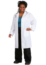 Plus Size Lab Coat Doctor Costume for Adults - US 6107