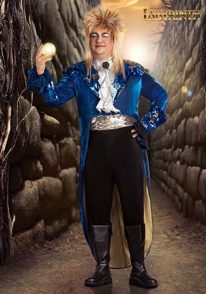 Men's Plus Size Labyrinth Deluxe Jareth Costume - US 8850