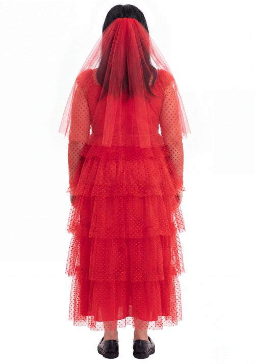 Plus Size Lydia Deetz Wedding Dress Costume for Women - US 0667