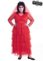 Plus Size Lydia Deetz Wedding Dress Costume for Women - US 0667