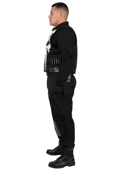 Plus Size Marvel Deluxe Punisher Costume for Men - US 2156
