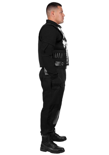 Plus Size Marvel Deluxe Punisher Costume for Men - US 2156